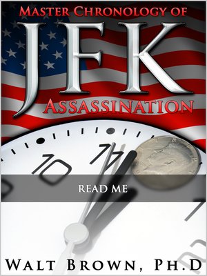 cover image of Master Chronology of JFK Assassination